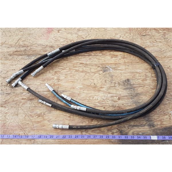 Lot Hydraulic Hoses