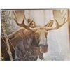 Image 1 : Bull Moose Print By Robert Bateman 19-1/2"x17"