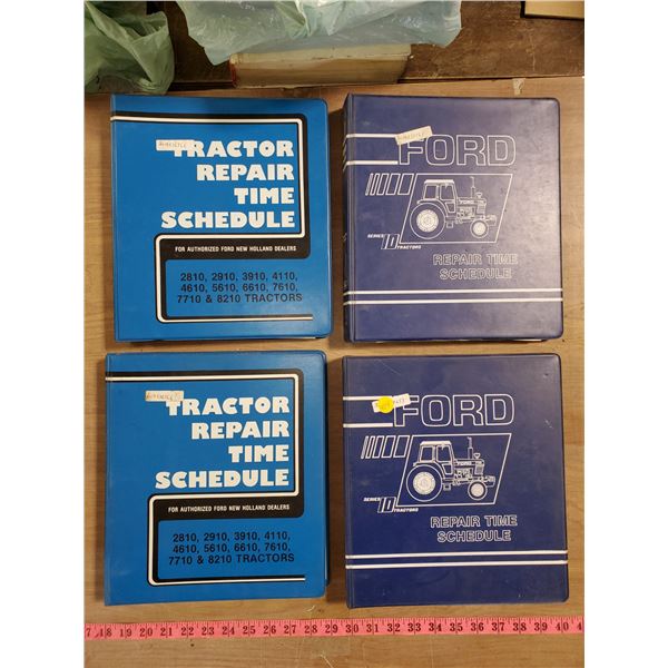 4 ford / new holland tractor repair manuals
