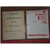 Image 4 : lot of massey ferguson manuals