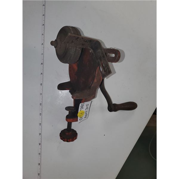 table grind wheel, hand crank