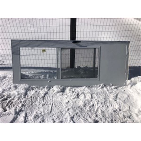 Storm door white, 32”x80”