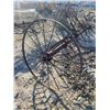 Image 2 : Antique Hay Rake 54" Wheels
