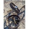 Image 1 : 2 Steel Wheels 34" & 38"