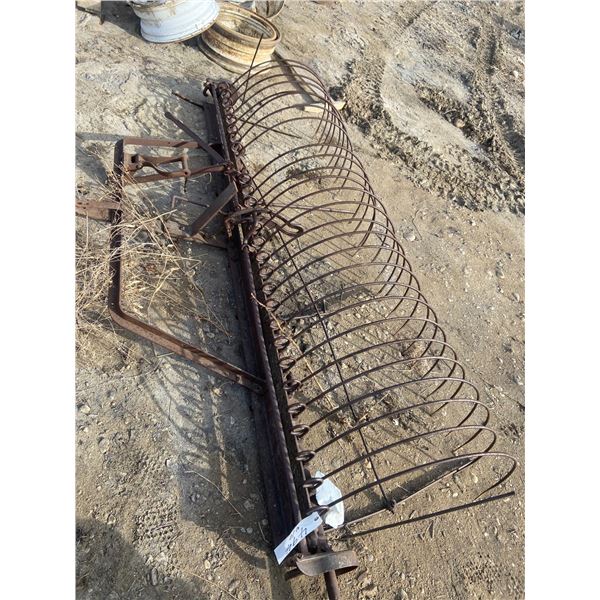 Row of Rake Tines