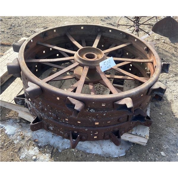 Steel Wheel 46" X 18"