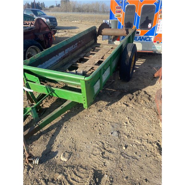 Manure Spreader 12' X 5' Box (Needs Floor)