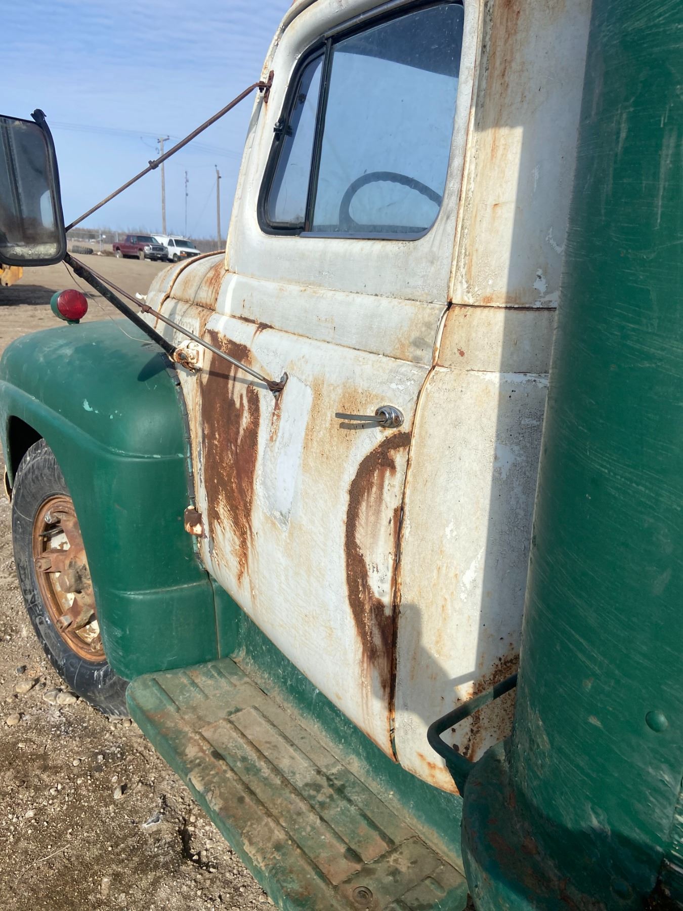 1956 International R180 C/W Box & Hoist - Schmalz Auctions