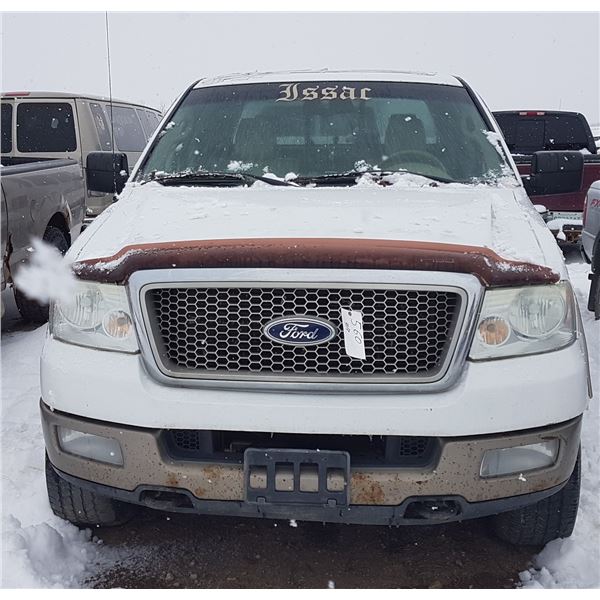 2004 FORD F150 SUPERCREW 4WD VIN 1FTPW14554KA39878 (HAS KEYS)