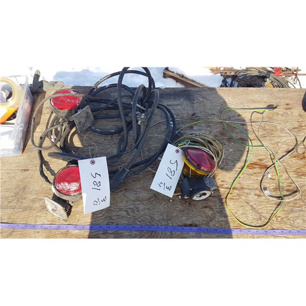 2 Sets Trailer Lights