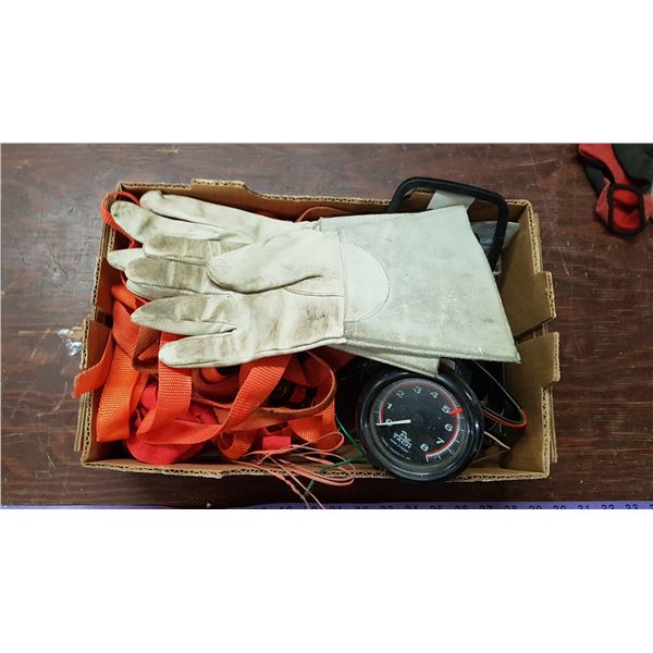 Ratchet Strap & Tachometer &Misc.