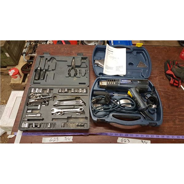 Heat Gun & Partial Socket Set