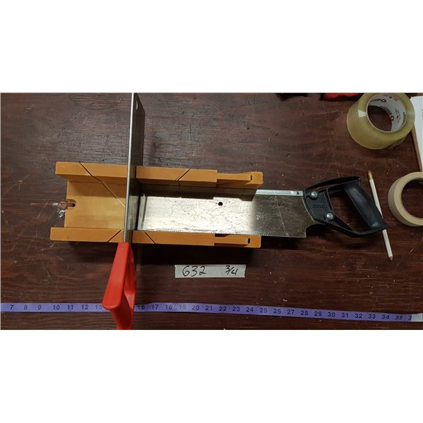 Miter Box & 2 Saws