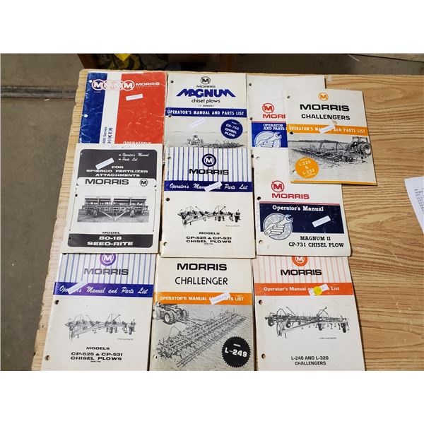 Lot of Morris manuals