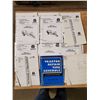 Image 1 : Large lot of New Holland service parts catalogs for manure spreaders