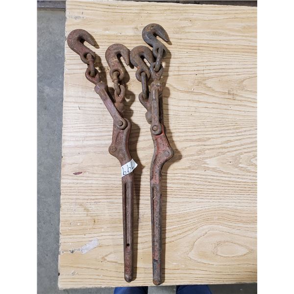 two chain tighteners