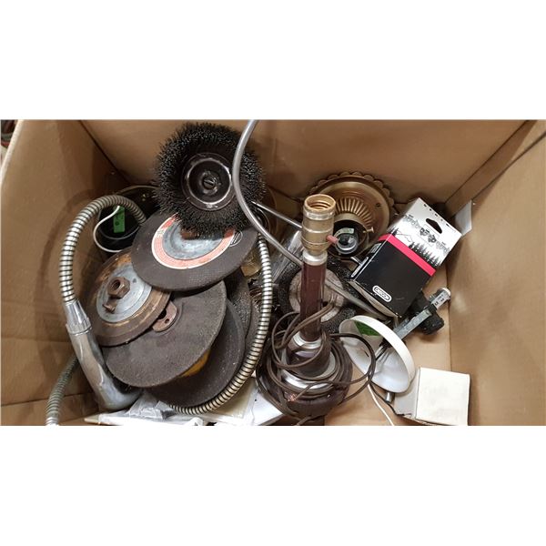 Lot Wire Wheels & Cutting / Grinding Wheels Etc.