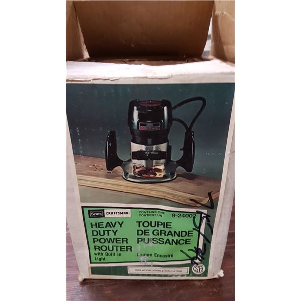 Craftsman Router