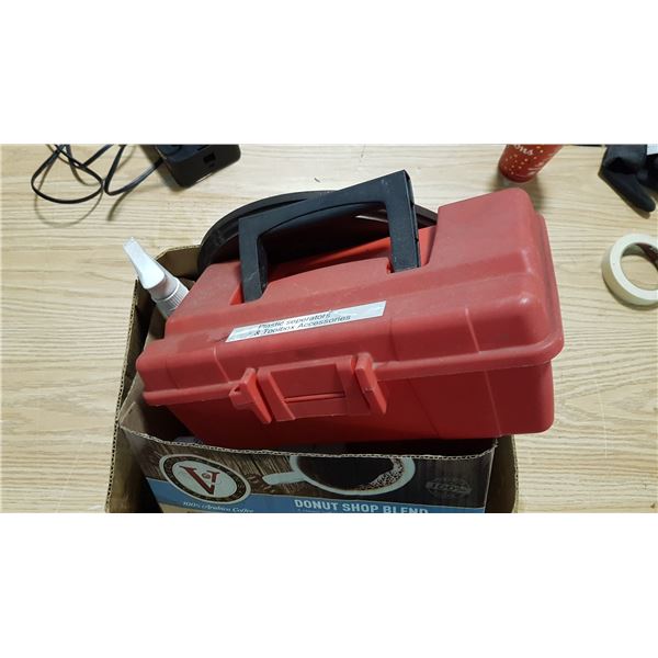 Toolbox & Clock & Misc. Items