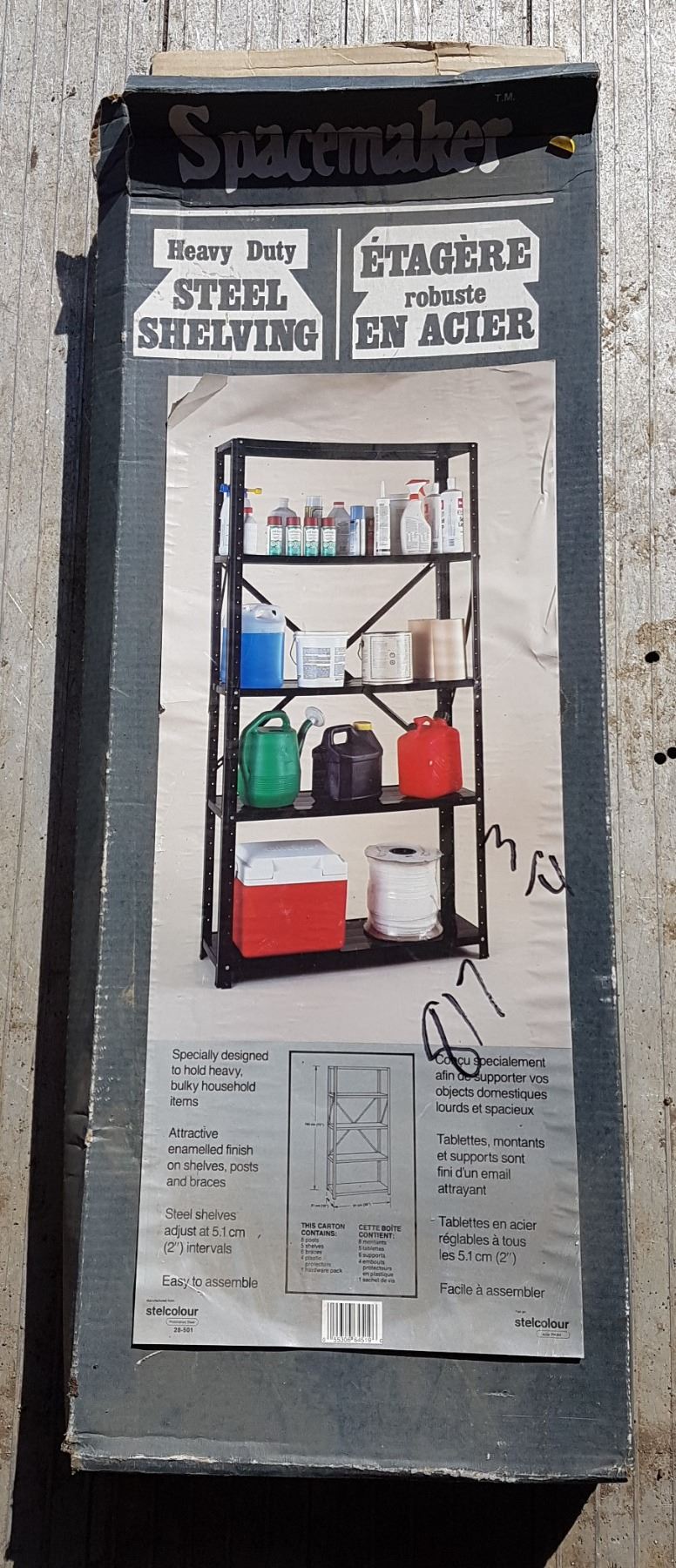 Shelving Unit ( In Box) Schmalz Auctions