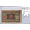Image 1 : Germany. Weimar Republic. 1920 2 Mark Darlehenkassenschein (State Loan Currency Note). P-60. F+.