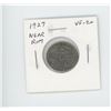 Image 1 : 1927 Near Rim Nickel 5 Cents. S is near Rim. VF-20. Nice.
