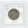 Image 1 : 1945 Far 5 Silver 50 Cents. World War II issue. VF-20.