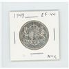 Image 1 : 1949 Silver 50 Cents. EF-40. Nice.