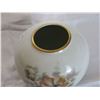 Image 4 : Porcelain Chimney bowl, floral décor, made in Germany, 5” high