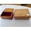 Image 1 : Handcrafted wood boxes (2)