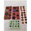 Image 1 : Lot of buttons on cards (3)