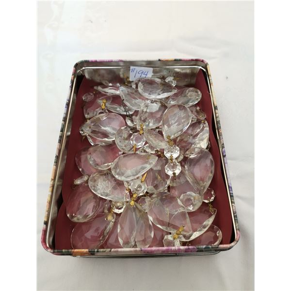 Lot of chandelier prisms