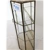 Image 5 : Glass display shelf for miniatures, 16” high