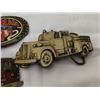 Image 4 : Belt buckles, Firefighter related (3)