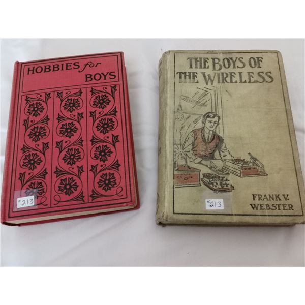 Hobbies for Boys (1928) and The Boys of the Wireless (1912)