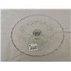 Image 1 : Pressed glass cake stand, Diamond Burst, circa 1900
