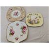 Image 1 : Lot of cake or dainty plates, made in England (3)