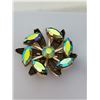 Image 3 : Card of 2 aurora borealis rhinestone broaches