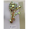 Image 4 : Card of 2 aurora borealis rhinestone broaches