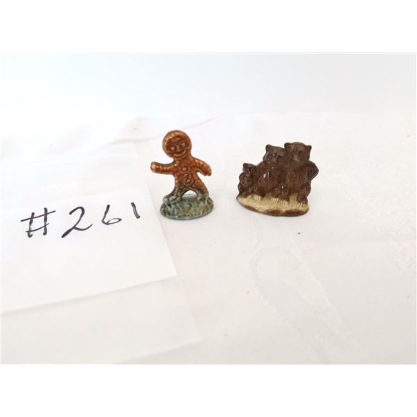 Wade Gingerbread Man and Three Bears