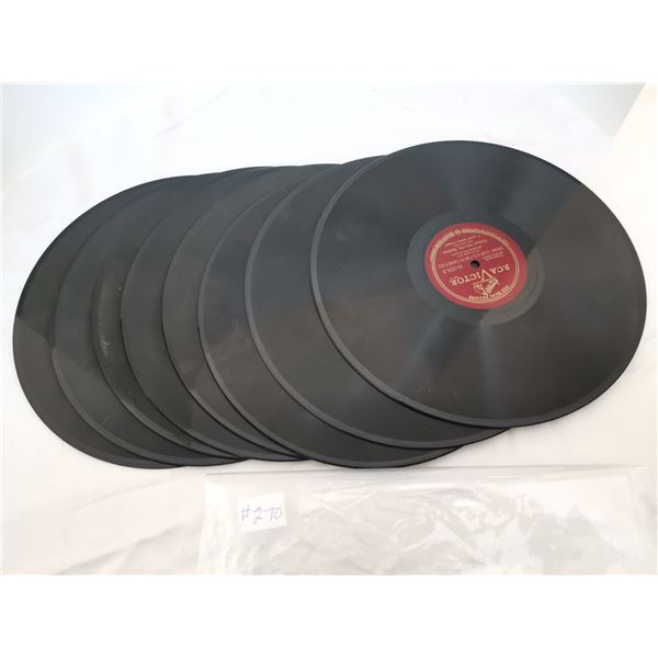Lot of Victor/RCA Victor 78 records (8)