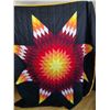 Image 1 : Star Blanket quilt, 72”x 84’, very good condition