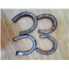 Image 1 : Set of 4 horseshoes, marked “Diamond Drop Forged, Toronto, Canada