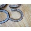 Image 5 : Set of 4 horseshoes, marked “Diamond Drop Forged, Toronto, Canada