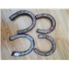 Image 7 : Set of 4 horseshoes, marked “Diamond Drop Forged, Toronto, Canada
