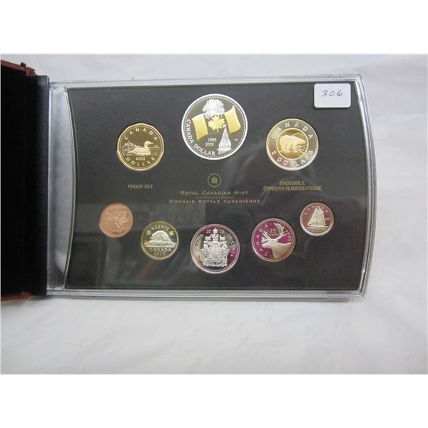 Canadian Proof Set 2005 most Coins are Sterling