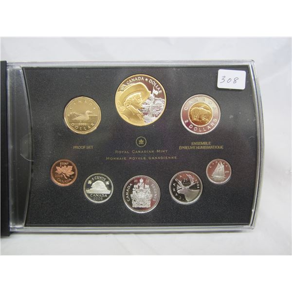 Canadian Proof Set 2008 most Coins are Sterling