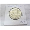 Image 1 : Canadian Silver 1951 Fifty Cent Piece
