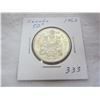 Image 1 : Canadian Silver 1963 Fifty Cent Piece