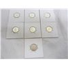 Image 2 : Lot of 7 Silver 1967 Mackerel Dimes